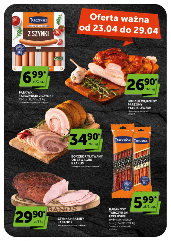 Groszek - gazetka promocyjna Gazetka Supermarket  do środy 29.04 - strona 22