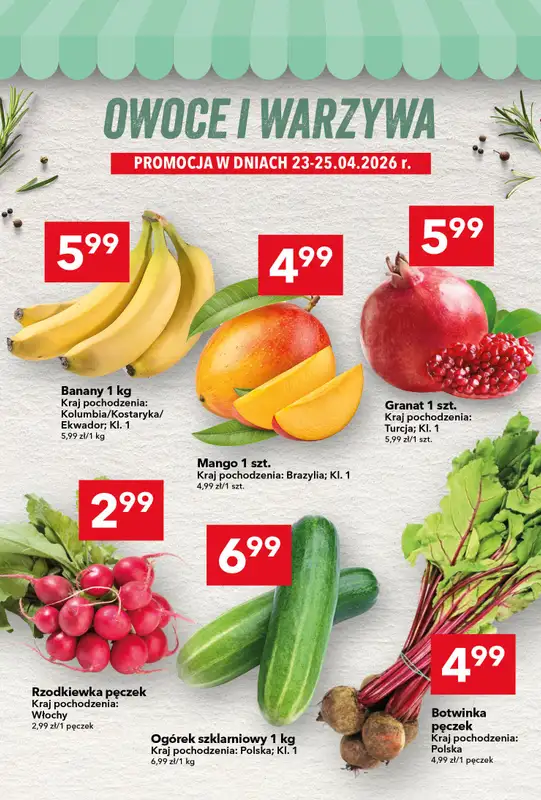 LEWIATAN - gazetka promocyjna Mamy TO w Lewiatanie – Bielsko-Biała od czwartku 23.04 do niedzieli 03.05 - strona 16