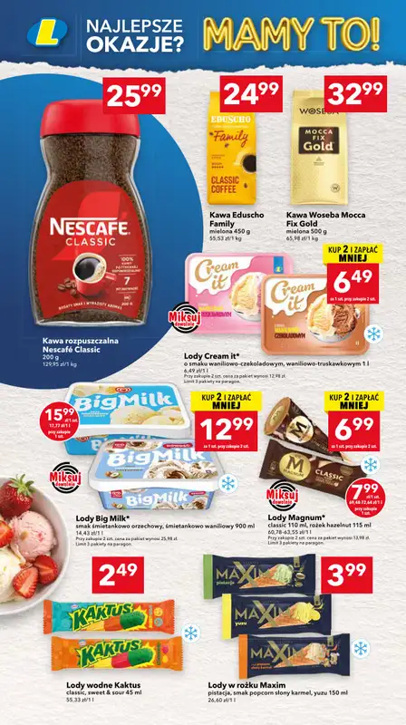 LEWIATAN - gazetka promocyjna Mamy TO w Lewiatanie – Górny Śląsk i Łódź od czwartku 23.04 do niedzieli 03.05 - strona 12