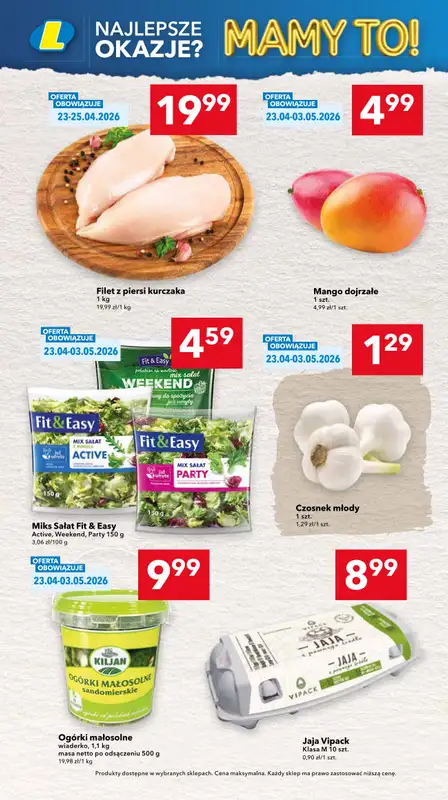 LEWIATAN - gazetka promocyjna Mamy TO w Lewiatanie – Górny Śląsk i Łódź od czwartku 23.04 do niedzieli 03.05 - strona 2