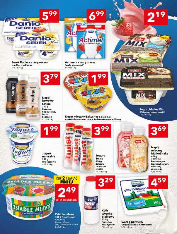 LEWIATAN - gazetka promocyjna Mamy TO w Lewiatanie – woj. świętokrzyskie od czwartku 23.04 do niedzieli 03.05 - strona 7