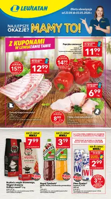 LEWIATAN - gazetka promocyjna Mamy TO w Lewiatanie – Kujawy od czwartku 23.04 do niedzieli 03.05