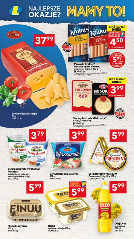 LEWIATAN - gazetka promocyjna Mamy TO w Lewiatanie – Kujawy od czwartku 23.04 do niedzieli 03.05 - strona 8