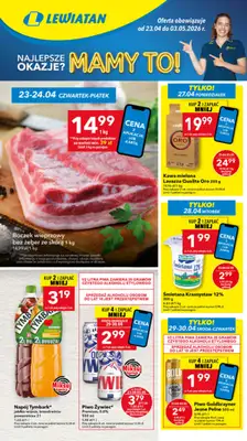 LEWIATAN - gazetka promocyjna Mamy TO w Lewiatanie – woj. lubelskie od czwartku 23.04 do niedzieli 03.05