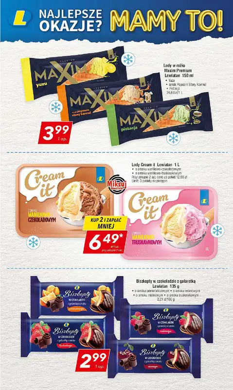 LEWIATAN - gazetka promocyjna Mamy TO w Lewiatanie – woj. małopolskie od czwartku 23.04 do niedzieli 03.05 - strona 11