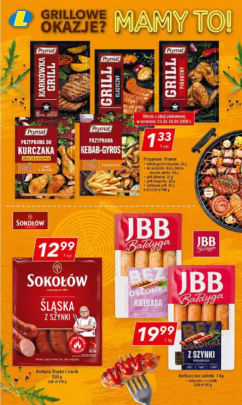 LEWIATAN - gazetka promocyjna Mamy TO w Lewiatanie – woj. małopolskie od czwartku 23.04 do niedzieli 03.05 - strona 3