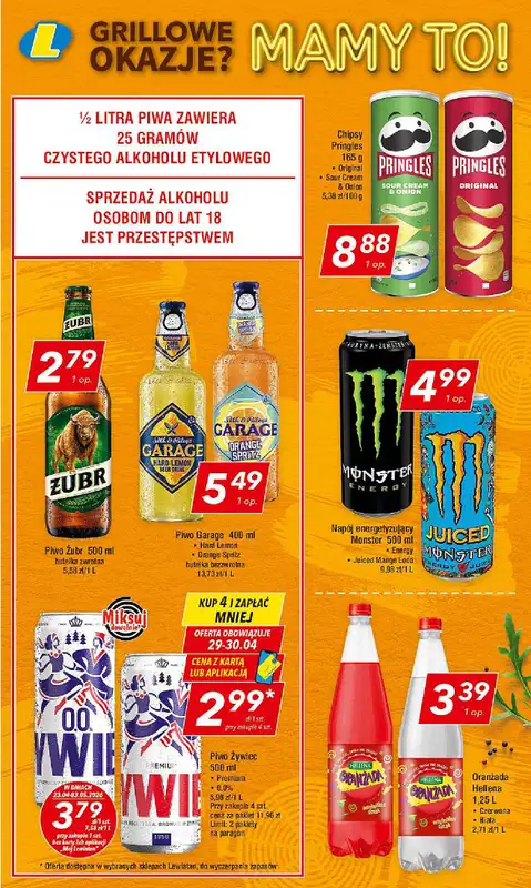 LEWIATAN - gazetka promocyjna Mamy TO w Lewiatanie – woj. małopolskie od czwartku 23.04 do niedzieli 03.05 - strona 5