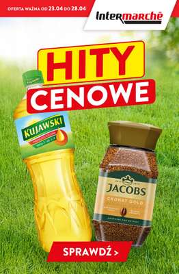 Intermarche - gazetka promocyjna HITY cenowe! od czwartku 23.04 do wtorku 28.04
