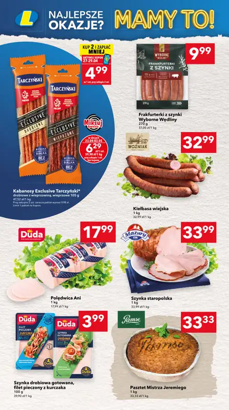 LEWIATAN - gazetka promocyjna Mamy TO w Lewiatanie – woj. mazowieckie od czwartku 23.04 do niedzieli 03.05 - strona 4