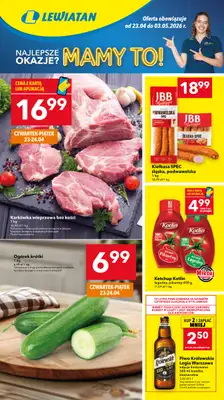 LEWIATAN - gazetka promocyjna Mamy TO w Lewiatanie – woj. mazowieckie od czwartku 23.04 do niedzieli 03.05