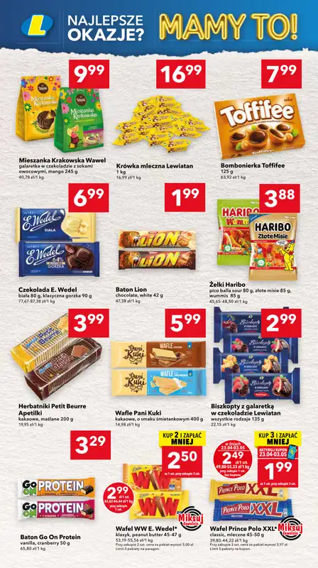 LEWIATAN - gazetka promocyjna Mamy TO w Lewiatanie – woj. mazowieckie od czwartku 23.04 do niedzieli 03.05 - strona 10