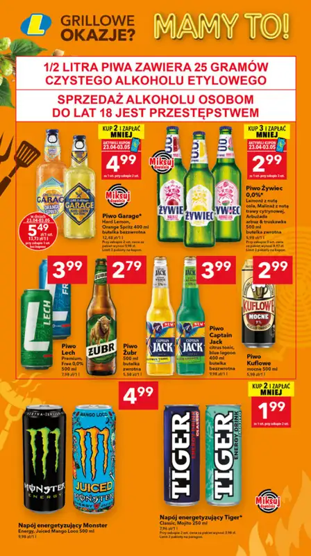 LEWIATAN - gazetka promocyjna Mamy TO w Lewiatanie – Olsztyn od czwartku 23.04 do niedzieli 03.05 - strona 8
