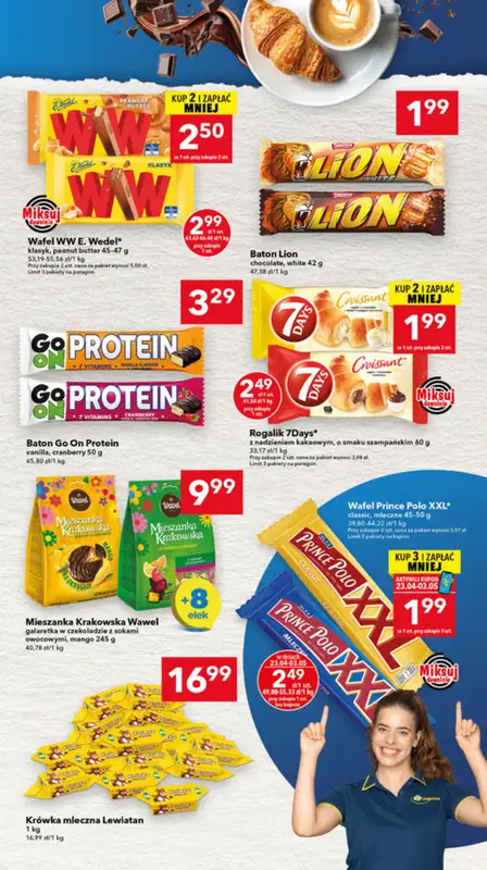 LEWIATAN - gazetka promocyjna Mamy TO w Lewiatanie – Olsztyn od czwartku 23.04 do niedzieli 03.05 - strona 13