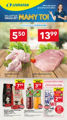 LEWIATAN - gazetka promocyjna Mamy TO w Lewiatanie – Olsztyn od czwartku 23.04 do niedzieli 03.05