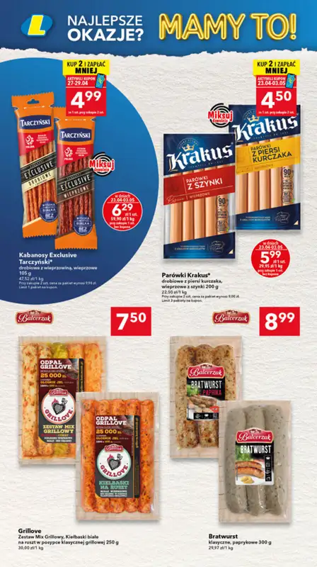 LEWIATAN - gazetka promocyjna Mamy TO w Lewiatanie – Olsztyn od czwartku 23.04 do niedzieli 03.05 - strona 2