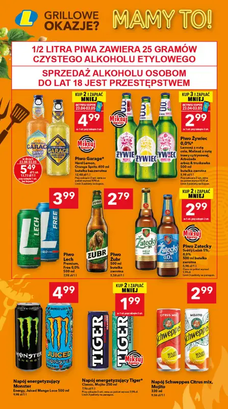 LEWIATAN - gazetka promocyjna Mamy TO w Lewiatanie – woj. opolskie od czwartku 23.04 do niedzieli 03.05 - strona 10