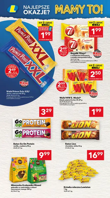 LEWIATAN - gazetka promocyjna Mamy TO w Lewiatanie – woj. opolskie od czwartku 23.04 do niedzieli 03.05 - strona 12