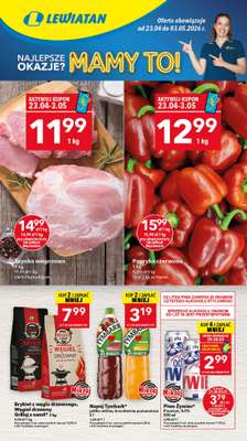 LEWIATAN - gazetka promocyjna Mamy TO w Lewiatanie – woj. podkarpackie od czwartku 23.04 do niedzieli 03.05
