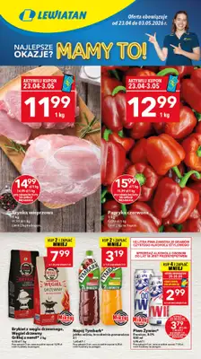 LEWIATAN - gazetka promocyjna Mamy TO w Lewiatanie – woj. podkarpackie od czwartku 23.04 do niedzieli 03.05
