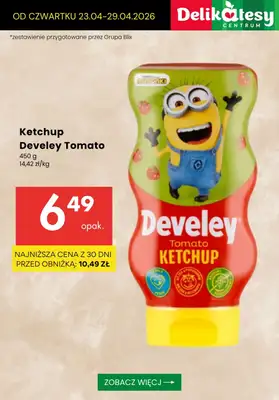 Delikatesy Centrum - gazetka promocyjna Majonezy i ketchupy - sprawdź oferty! od czwartku 23.04 do środy 29.04 - strona 3