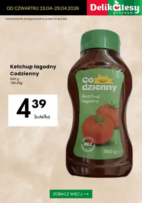 Delikatesy Centrum - gazetka promocyjna Majonezy i ketchupy - sprawdź oferty! od czwartku 23.04 do środy 29.04 - strona 6