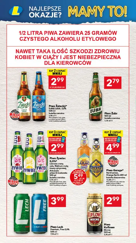 LEWIATAN - gazetka promocyjna Mamy TO w Lewiatanie – woj. podlaskie od czwartku 23.04 do niedzieli 03.05 - strona 14