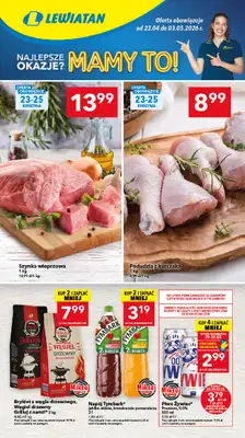 LEWIATAN - gazetka promocyjna Mamy TO w Lewiatanie – woj. podlaskie od czwartku 23.04 do niedzieli 03.05