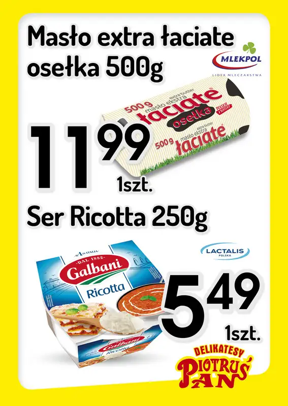 Delikatesy Piotruś Pan - gazetka promocyjna Plakaty promocyjne od środy 22.04 do środy 29.04 - strona 3