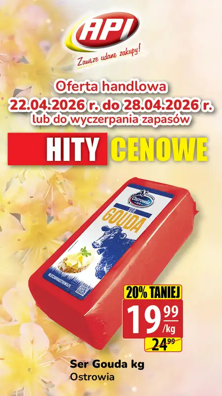 API Market - gazetka promocyjna Plakaty promocyjne od środy 22.04 do wtorku 28.04 - strona 6