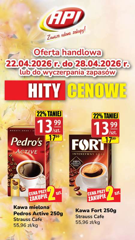 API Market - gazetka promocyjna Plakaty promocyjne od środy 22.04 do wtorku 28.04 - strona 14