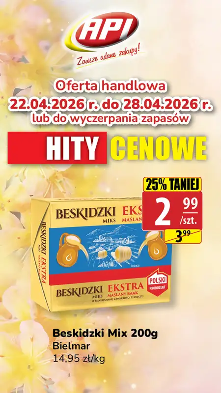 API Market - gazetka promocyjna Plakaty promocyjne od środy 22.04 do wtorku 28.04 - strona 7