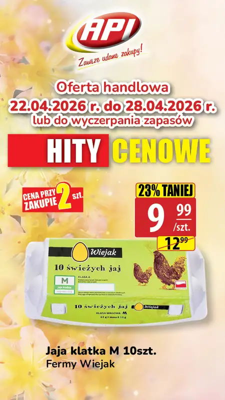 API Market - gazetka promocyjna Plakaty promocyjne od środy 22.04 do wtorku 28.04 - strona 8