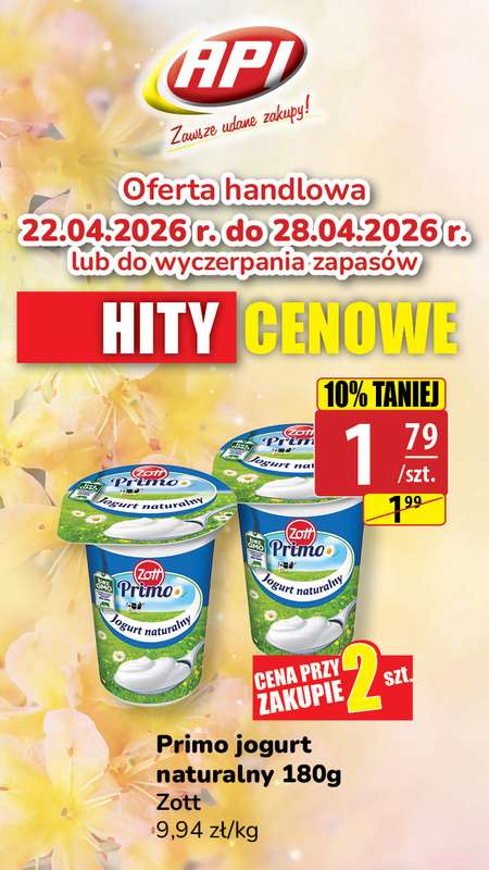 API Market - gazetka promocyjna Plakaty promocyjne od środy 22.04 do wtorku 28.04 - strona 10