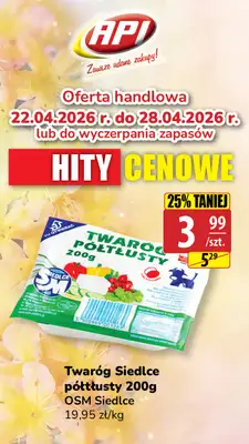 API Market - gazetka promocyjna Plakaty promocyjne od środy 22.04 do wtorku 28.04 - strona 9