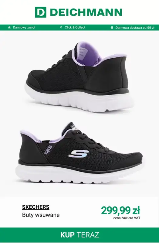 Deichmann - gazetka promocyjna -20% na nieprzecenione buty od środy 22.04 do niedzieli 03.05 - strona 9