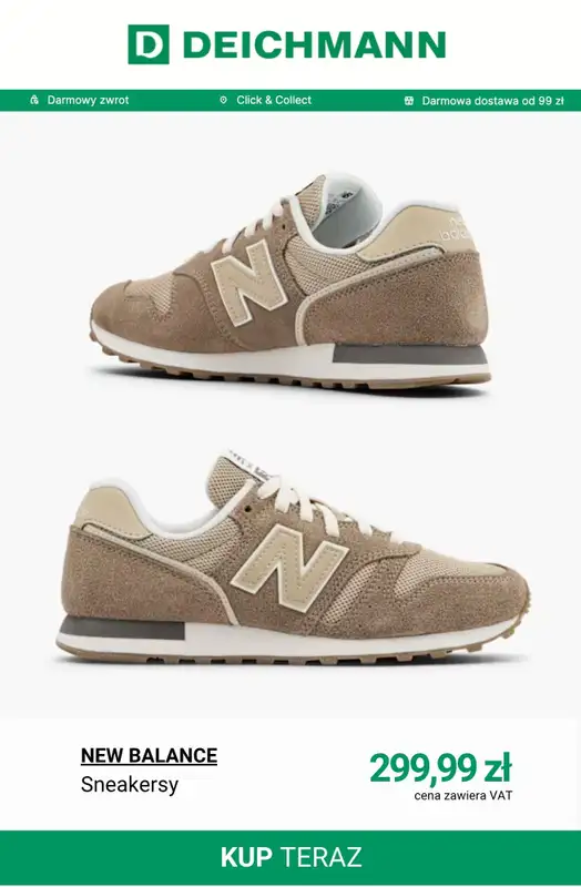 Deichmann - gazetka promocyjna -20% na nieprzecenione buty od środy 22.04 do niedzieli 03.05 - strona 10