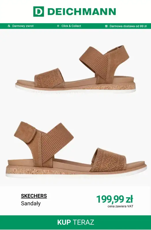 Deichmann - gazetka promocyjna -20% na nieprzecenione buty od środy 22.04 do niedzieli 03.05 - strona 8