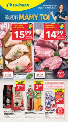 LEWIATAN - gazetka promocyjna Mamy TO w Lewiatanie – Północ od czwartku 23.04 do niedzieli 03.05
