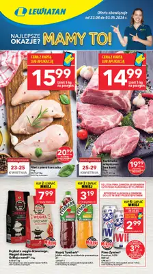 LEWIATAN - gazetka promocyjna Mamy TO w Lewiatanie – Północ od czwartku 23.04 do niedzieli 03.05