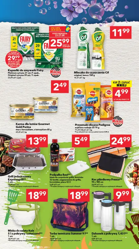 LEWIATAN - gazetka promocyjna Mamy TO w Lewiatanie – Północ od czwartku 23.04 do niedzieli 03.05 - strona 15