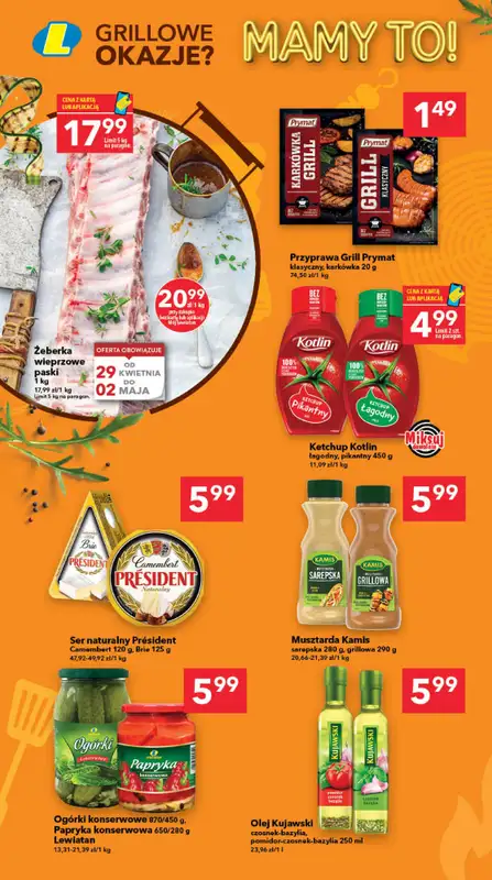 LEWIATAN - gazetka promocyjna Mamy TO w Lewiatanie – Północ od czwartku 23.04 do niedzieli 03.05 - strona 2