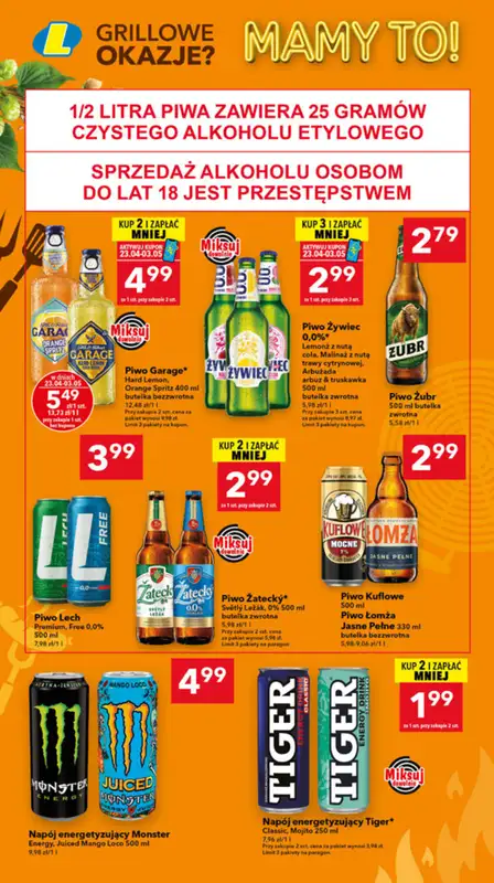 LEWIATAN - gazetka promocyjna Mamy TO w Lewiatanie – woj. wielkopolskie od czwartku 23.04 do niedzieli 03.05 - strona 8