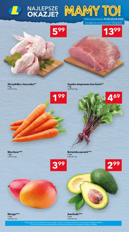 LEWIATAN - gazetka promocyjna Mamy TO w Lewiatanie – woj. wielkopolskie od czwartku 23.04 do niedzieli 03.05 - strona 2