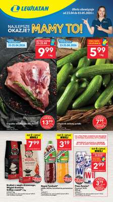 LEWIATAN - gazetka promocyjna Mamy TO w Lewiatanie – Zachód od czwartku 23.04 do niedzieli 03.05