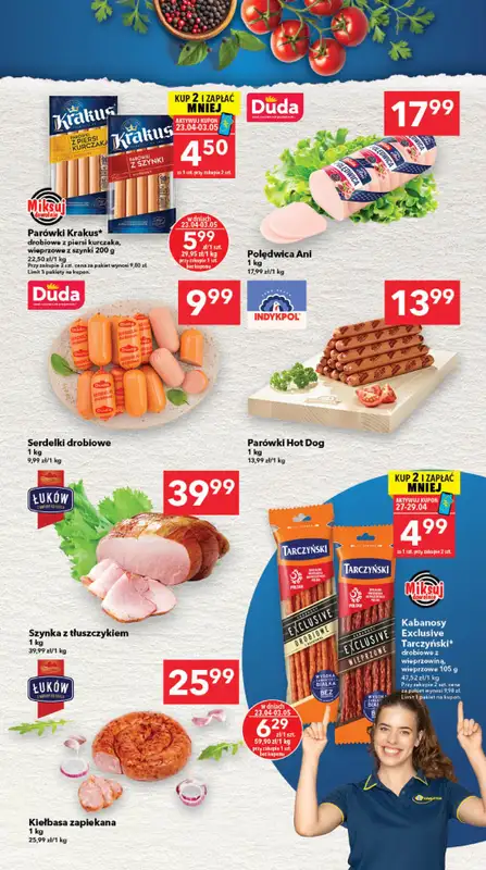 LEWIATAN - gazetka promocyjna Mamy TO w Lewiatanie – Zachód od czwartku 23.04 do niedzieli 03.05 - strona 7