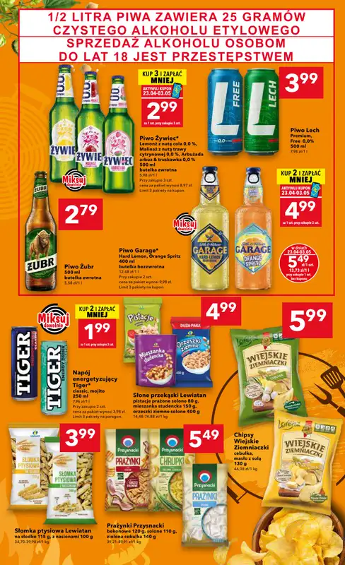 LEWIATAN - gazetka promocyjna Mamy TO w Lewiatanie – Żory od czwartku 23.04 do niedzieli 03.05 - strona 3