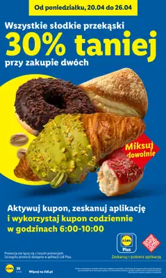 Lidl - gazetka promocyjna Oferta od czwartku od czwartku 23.04 do niedzieli 26.04 - strona 26