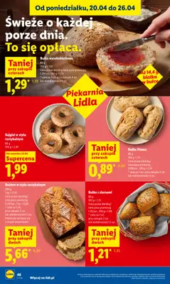 Lidl - gazetka promocyjna Oferta od czwartku od czwartku 23.04 do niedzieli 26.04 - strona 46