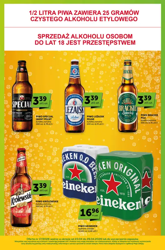 Groszek - gazetka promocyjna Sprawdź, co więcej  do środy 29.04 - strona 8