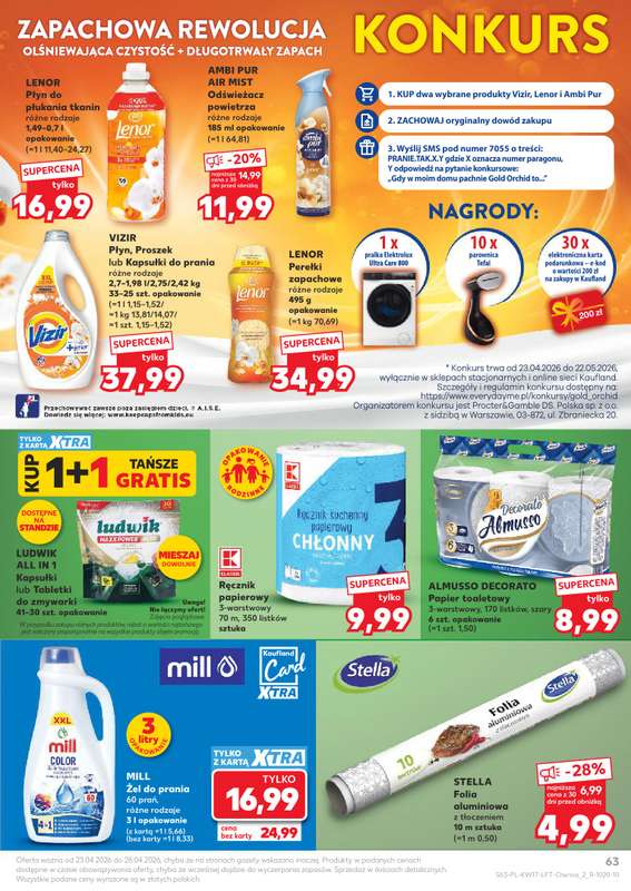 Kaufland - gazetka promocyjna Gazetka Tygodnia od czwartku 23.04 do wtorku 28.04 - strona 63